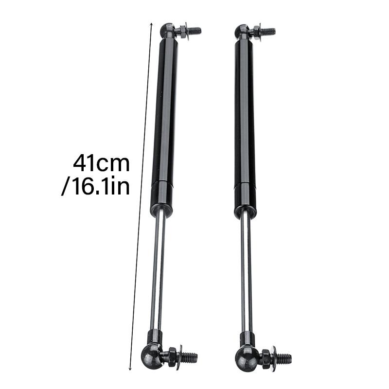 A Pair Of Automotive Engine Hood Air Rods And Hydraulic Support Rods Made Of Sturdy Steel Material Suitable For Touareg Y61/Y62