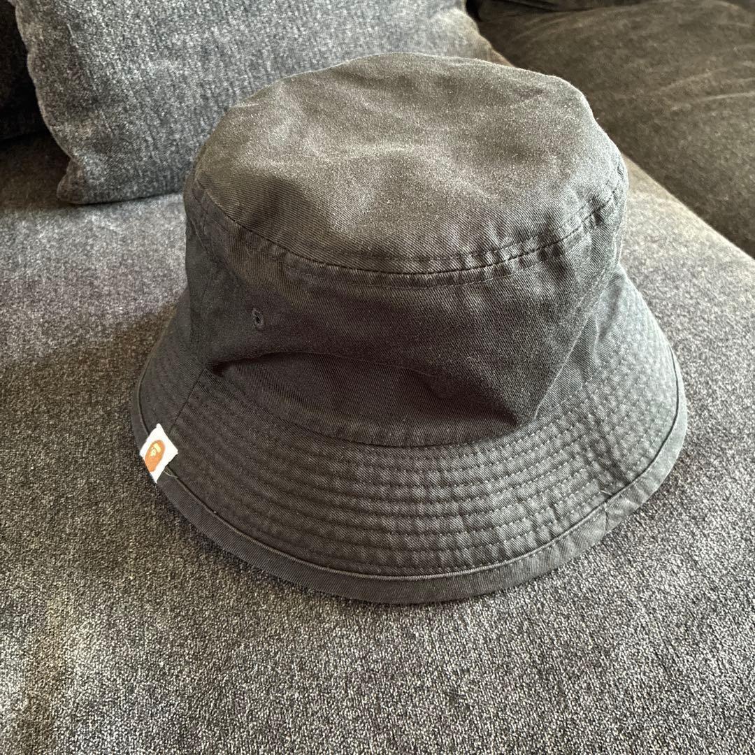 Used A BATHING APE bucket hat black