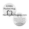 Cross-border PockHug Pocket Hug Decision Coin Keychain with Leather Case