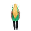 EraSpooky Adult Corn Cob Costume Funny Halloween Vegetable Fancy Dress for Men Women Easter Purim Fancy Dress