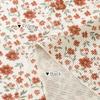 0.5m/1m/2m Fine Pit Strip Soft Corduroy Small Floral Prints Fabric for Sewing Hoodie Dresses Pants Bedding DIY Clothing Fabric
