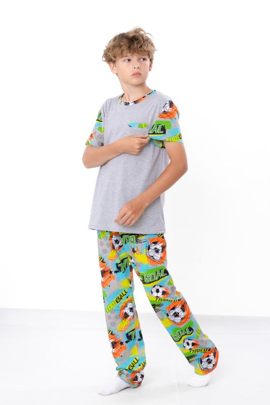 

Набір піжами (хлопчики) Будь-який сезон 6076-002-1 HC 140 фісташкова кольору