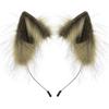 Furry Cat Wolf Fox Ears Headband Halloween Headwear Cosplay Costume Party, Rave