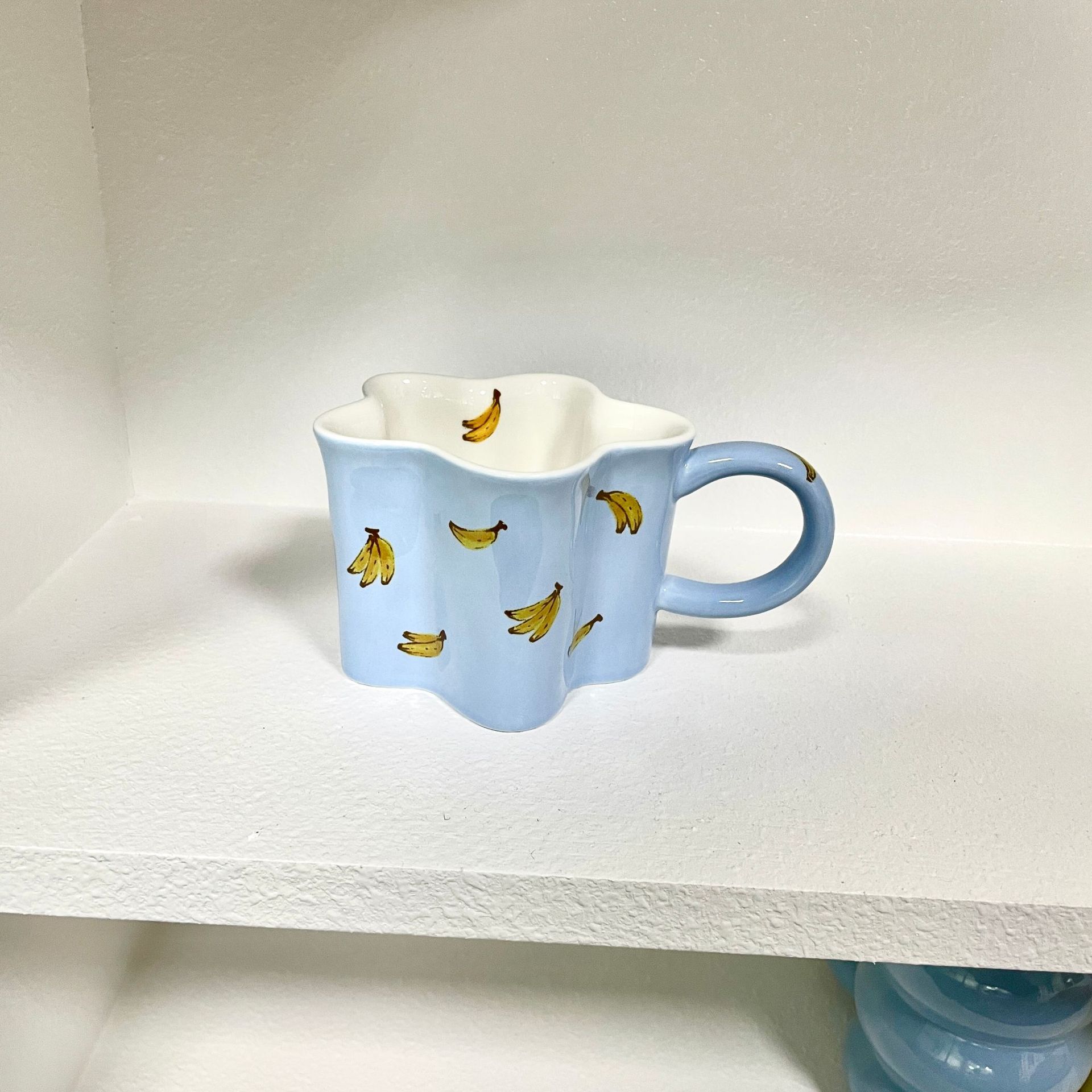 

Керамическая чашка Star Cherry, розовая чашка для завтрака с сердечком для девочки, милая чашка для молока и воды, кофейная чашка About 320ml