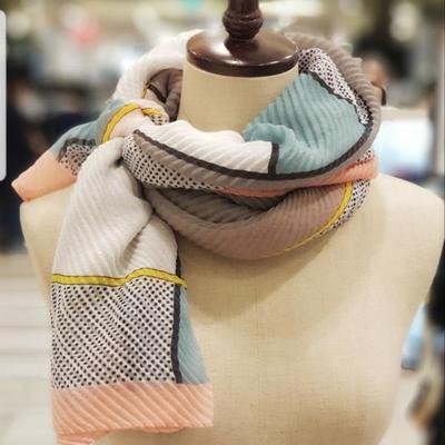 Stella Pleated Scarf E20F2Vl204
