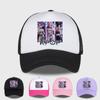 Berretto da Baseball a Rete per Ragazza Anime Cool K-Pop - Cappellino Regolabile con Fibbia - Cappello Unisex Stile Street K-Pop