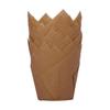 50Pcs Tulip Muffin Liners Greaseproof Cupcake Baking Cups Elegant Cake Wrappers for Weddings Baby Showers Parties Celebrations