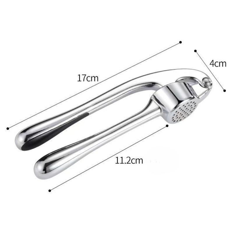 1PC Garlic Press Garlic Puree Manual Ginger Garlic Maker Walnut Clip Household Alloy Kitchen Mini Gadget Household Kitchen Tools