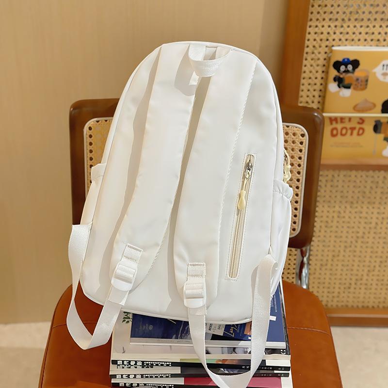 School bag Japanese simple ins cute large capacity school bag girl versatile backpack high value light casual simple bag