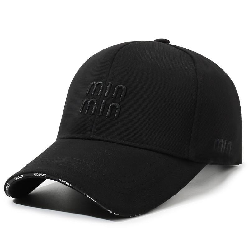Staircase Fabric Baseball Cap With Embroidered Letters For Sun Protection And Summer Casual Wear