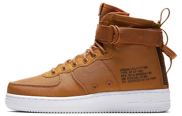 Nike Sf Air Force 1 Mid Desert Ochre 917753-700