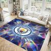 Manchester City Design Crystal Velvet Carpet Cozy Non?Slip Printed Rug For Bedroom Living Room Entrance