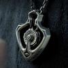 Different Shuttle Mechanical Movable Pendant Necklace Men's Domineering High Sense Pendant Necklace Fashion