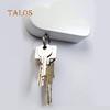 Fashion Creative Cloud-shaped Magnetic Keychain White Cloud Novelty Key Holder Suspension Trinket