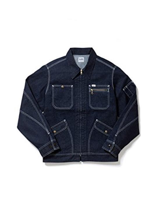 Lee Women s Zip-Up Jacket Indigo Navy L