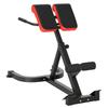45-Degree Hyperextension Roman Chair, 5-Level Adjustable Back Extension Bench, Heavy-Duty Home Gym Equipment, Red