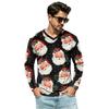 Men's Casual Loose Fit V-Neck Top