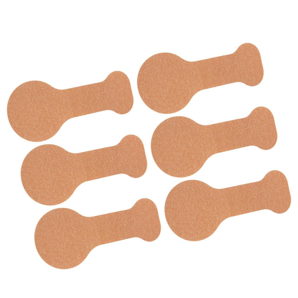 10pcs Adhesive Toe Straightener Patch Fixation Elastic Turf Toe Wrap Brace for Soreness Reduction
