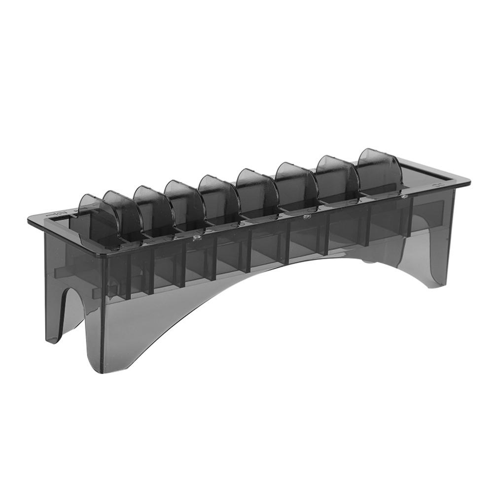 10 Steckplätze Klingenhalter Gitterbasis Design Haarschneider Aufbewahrungskoffer Professioneller Organizer