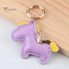 Kunstleder-Auto-Schlüsselanhänger, exquisite Mini-Tasche, stilvoll, langlebig, Geschenk, trendiges Ornament-Design, Pferde-Schlüsselanhänger