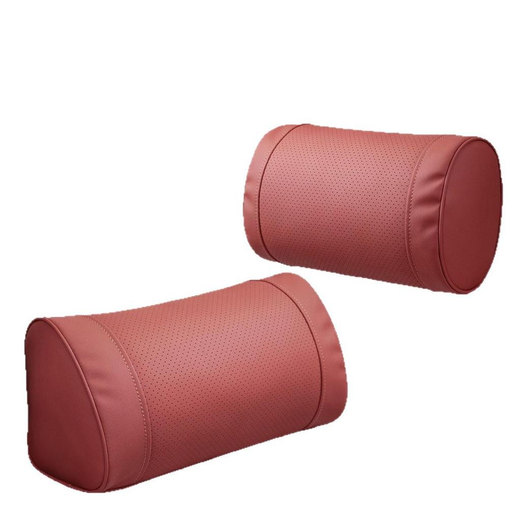 Four Seasons Universal Car Headrest & Lumbar Support Set - Adjustable Neck & Back Pillows.