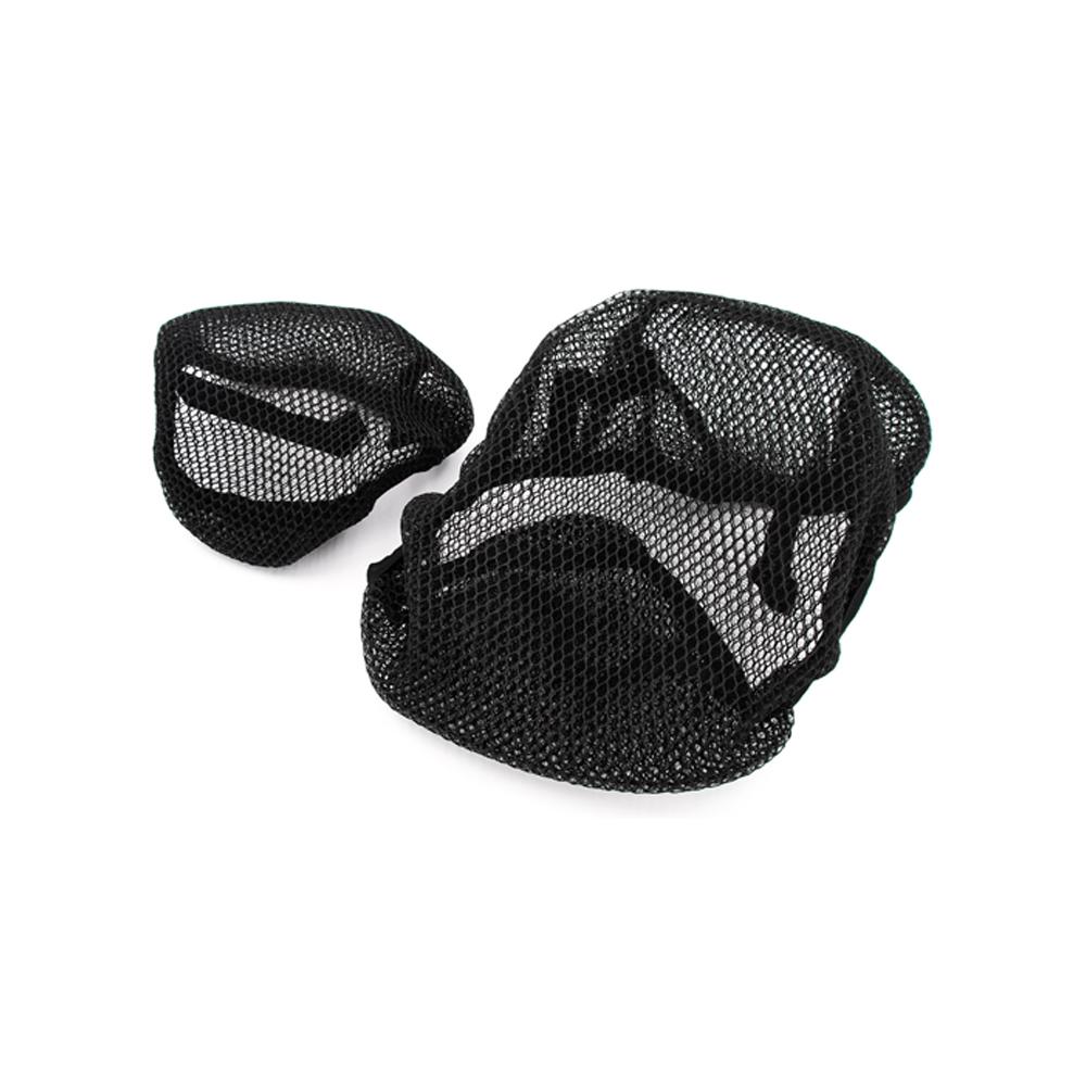 

Аксессуары для Ducati Desert X DesertX 2022-2023, чехлы на сиденья мотоцикла, 3D сетчатая ткань, сотовая нейлоновая подушка чёрный