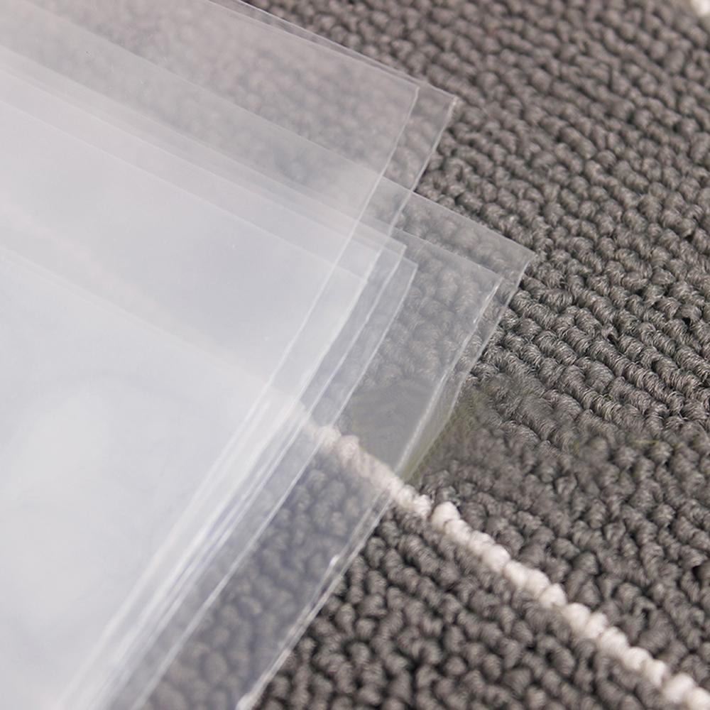 5PCS Portable Waterproof Cloth Organizer Clear Transparent Storage Pouch Zipper Lock Plastic Bag