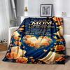 Mother's Day Greeting Card Blanket Suitable for Sofas,travel, Living Rooms Also a Good Gift for Friends and Family Suitable for All Seasons.