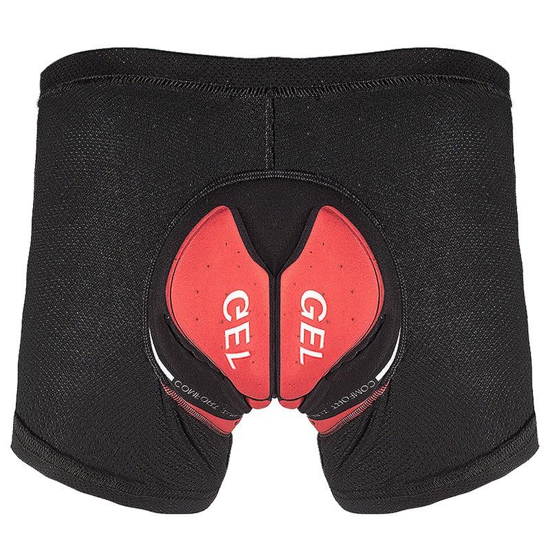 Mens Cycling Shorts With 3D Gel Pad Breathable Compression Fit Road Mountain Bike Riding