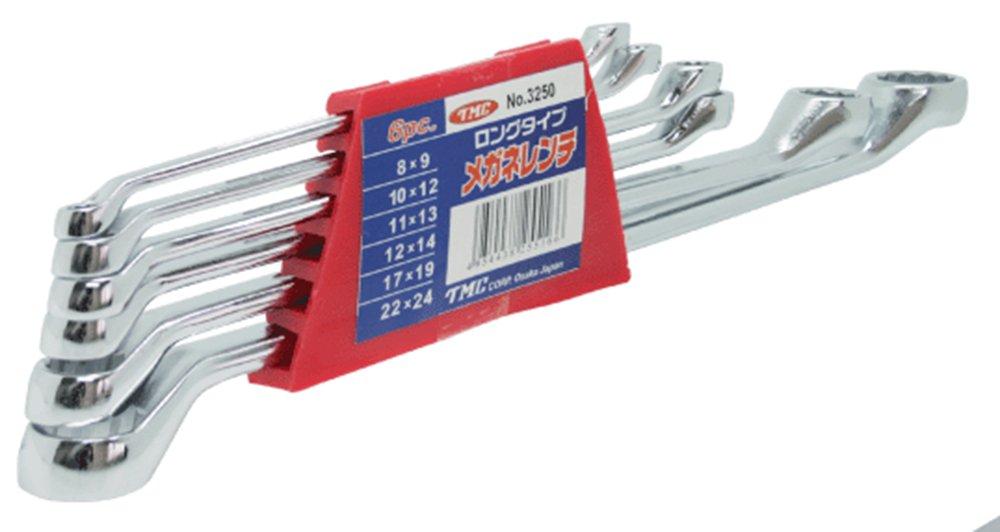 TMC Box Wrench Set of 6 3250 Double-ended No.