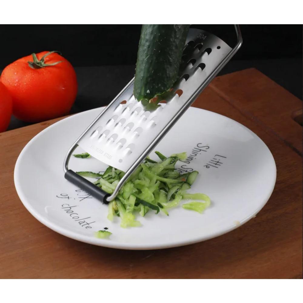 Aixiangru-Cheese Grater, Lemon Zest Vegetable Graters, Paring Knife, Home Gadgets, Kitchen Accessories, 304 Stainless Steel Push