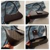 2025 Women's Light Luxury Retro Underarm Shoulder Bag - Trendy, Casual, Letter Print