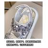 Girls Sequined Closed Toe Casual Summer Kids Sandals Korean Style Beach Sports Shoes