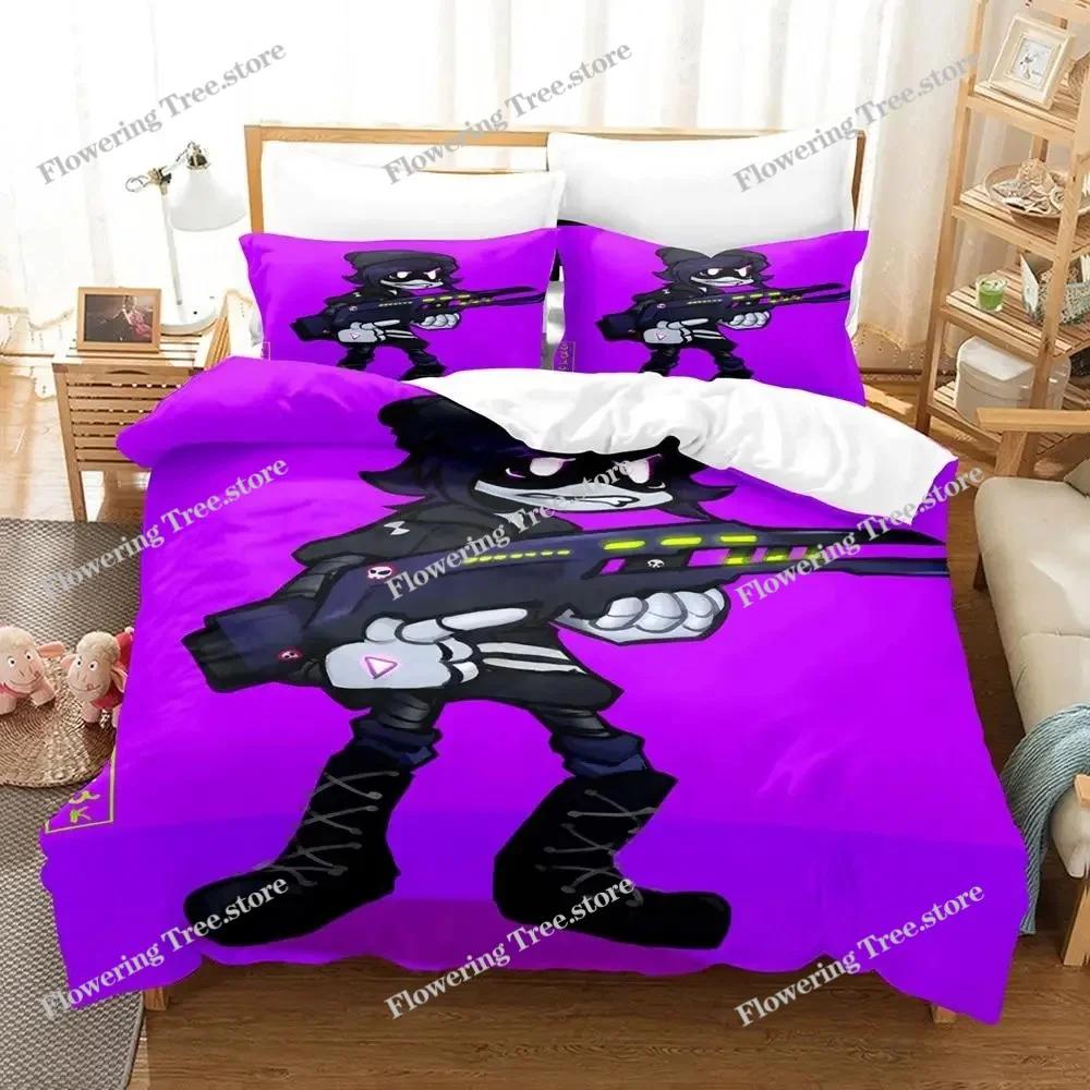 Anime Murder Drones Bedding Set Boys Girls Twin Queen Size Duvet Cover Pillowcase Bed Kids Adult Fashion Home Textileextile