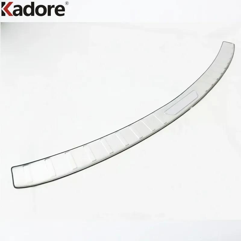 Rear Trunk Bumper Cover Trim For Mazda CX-5 CX-8 2017-  2024 Steel Car Tailgate Door Sill Plate Guard Pad Accessories
