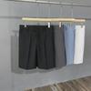 Men's Casual Ice Silk Drape Shorts - Summer Lightweight Loose Straight White Pants