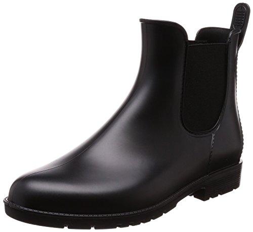 

Mare Mare Daily Market Women s Rain Side Gore Short Boots, Black, Sizes S/M/L, L (24.0-24.5 cm)