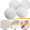 White Scum Removers Balls For Pools Stable Spa Scum Neutralizers Balls Sponge Sphere for Enhances Filtration Efficiency