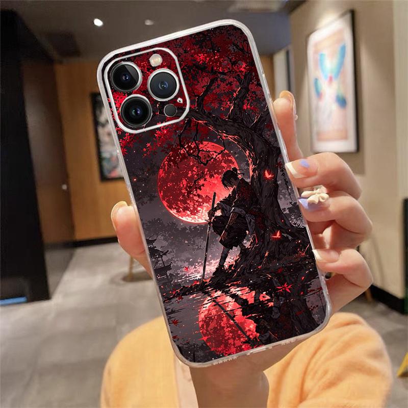 Phone Case For Iphone 17 Pro Max Air 16 15 14 13 Pro Max 15 16 Pro 15Plus Japan The Samurai Ninja