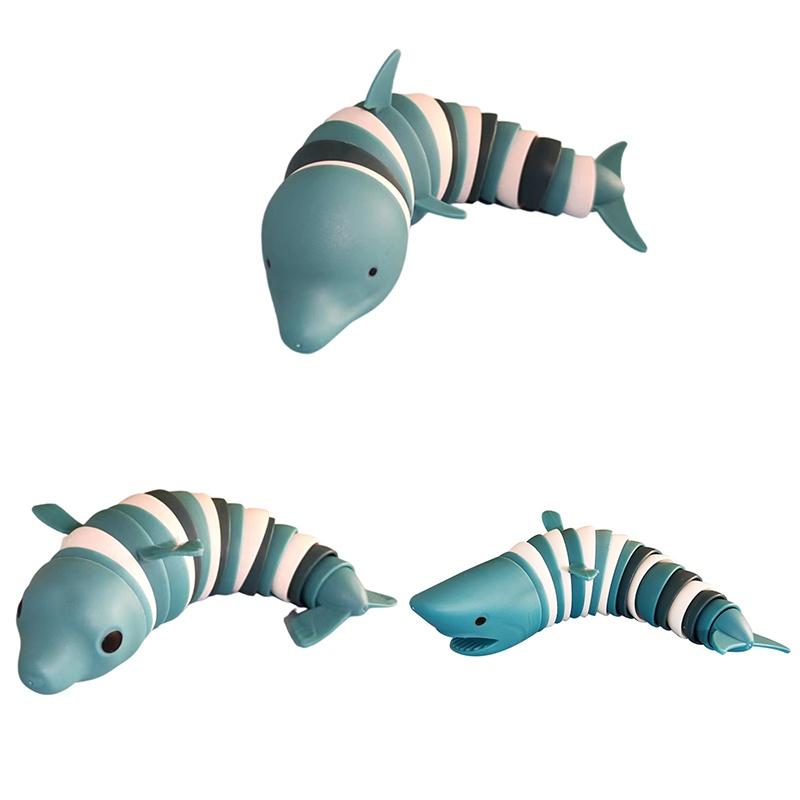 3d Marine Shark And Dolphin Stretch Sensory Stress Toy For Anxiety Relief