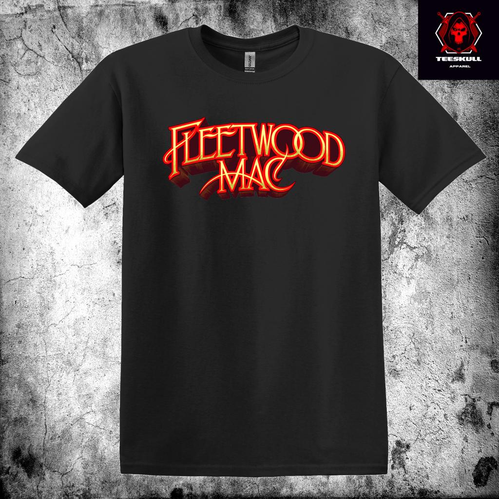 Fleetwood Mac Classic Rock Band Unisex Heavy Cotton T-shirt S3XL
