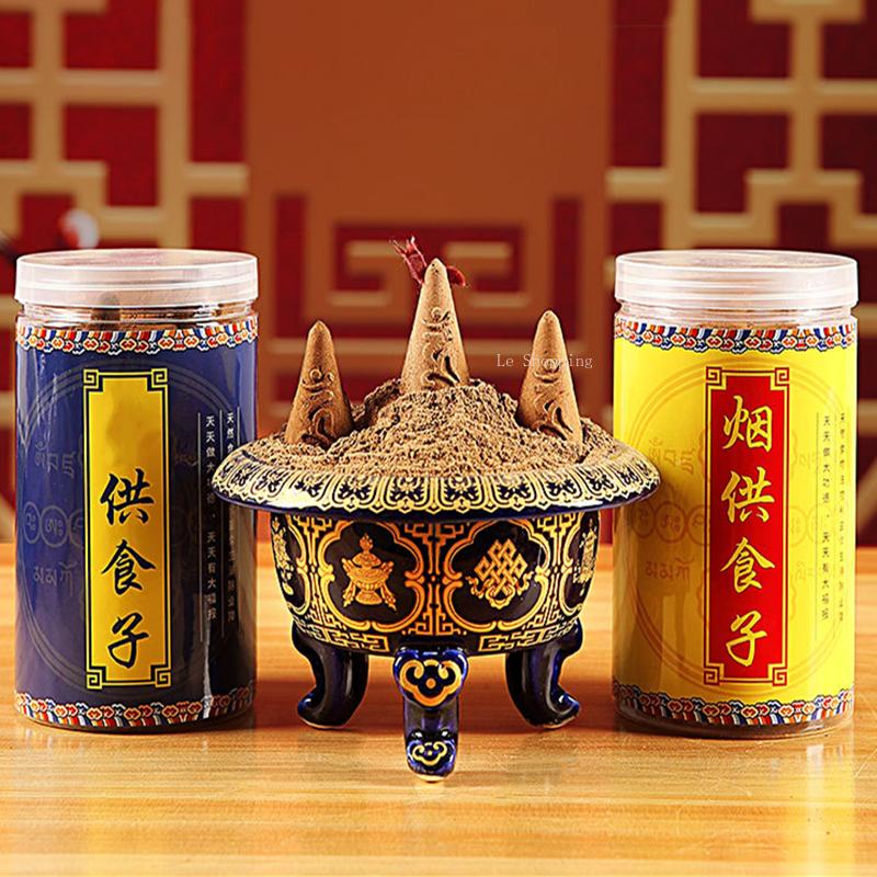 250g Natural Plant Tower Incense Zero Added Yoga Room Office Air Purification Soothing Spiritual Temple Meditation Aromatherapy