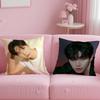 popular actor Lee Junho Cushion Cover Soft  EasyWash Pillow Case  Versatile for Couch Bed Travel and Office