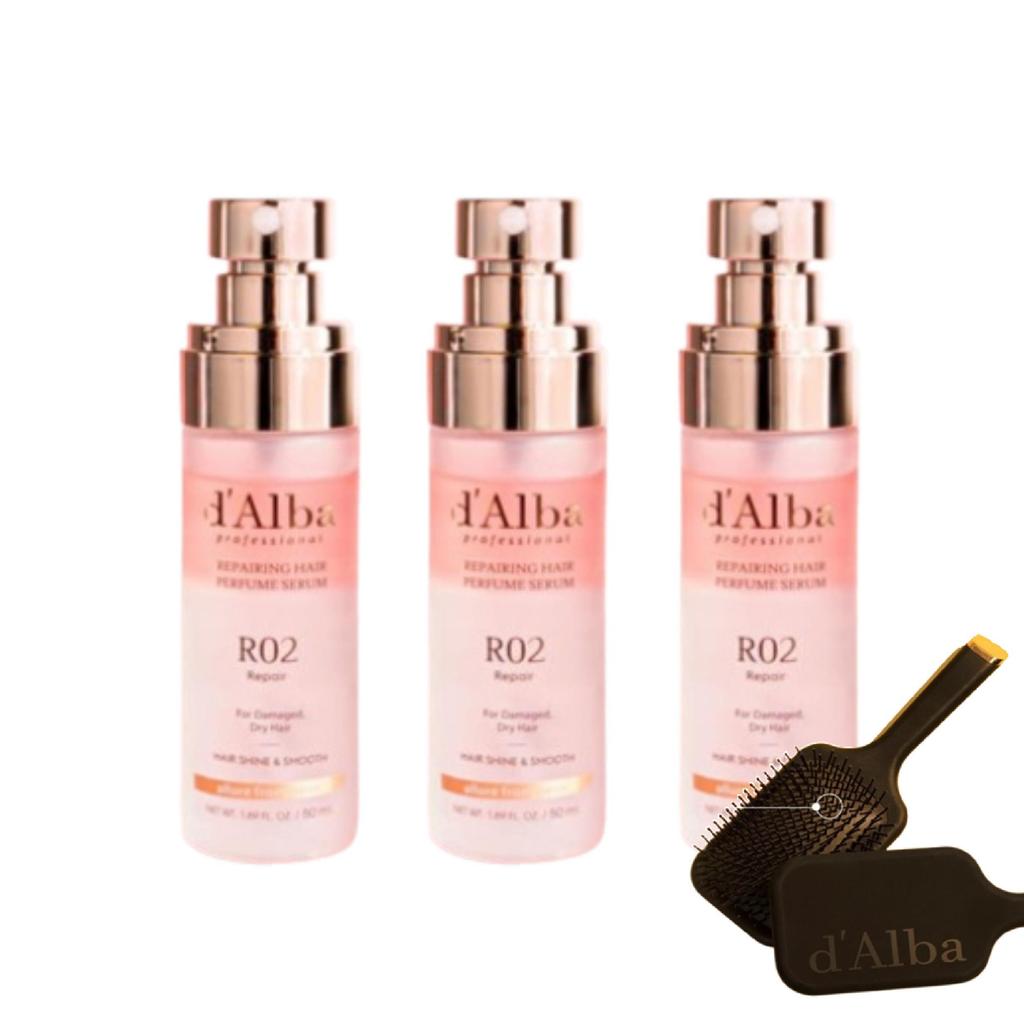 d'Alba Vegan Hair Perfume Serum 100ml x3 Set Nourishing Fragrance Hair Serum