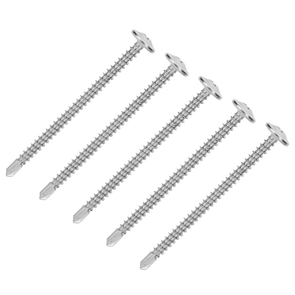 25PCS Quick Self Tapping Screws Phillips Drive Tek Screw Self Self Drilling Screws For Sheet Metal