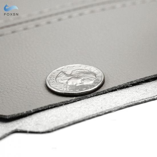 1*Gray Armrest Console Box LEATHER Cover For 2002-2008 Dodge Ram 1500 2500 3500