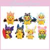 Adorable Pikachu Costume Figures Set For Desk And Car Decor