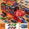 Dinosaur Deformation Toy Car Set - Triceratops & Tyrannosaurus Rex