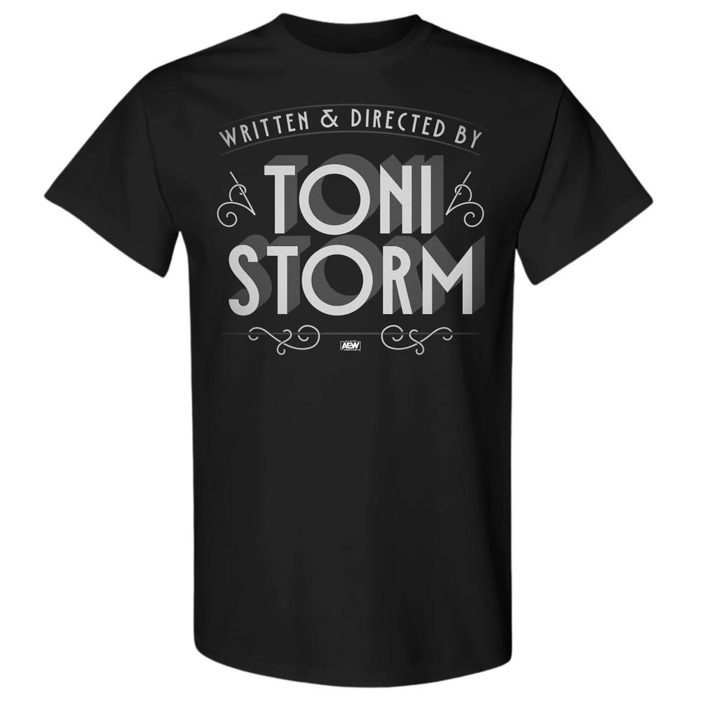 

TONI STORM WRITTEN AND DIRECTED AEW Official TShirt Unisex T-Shirt S