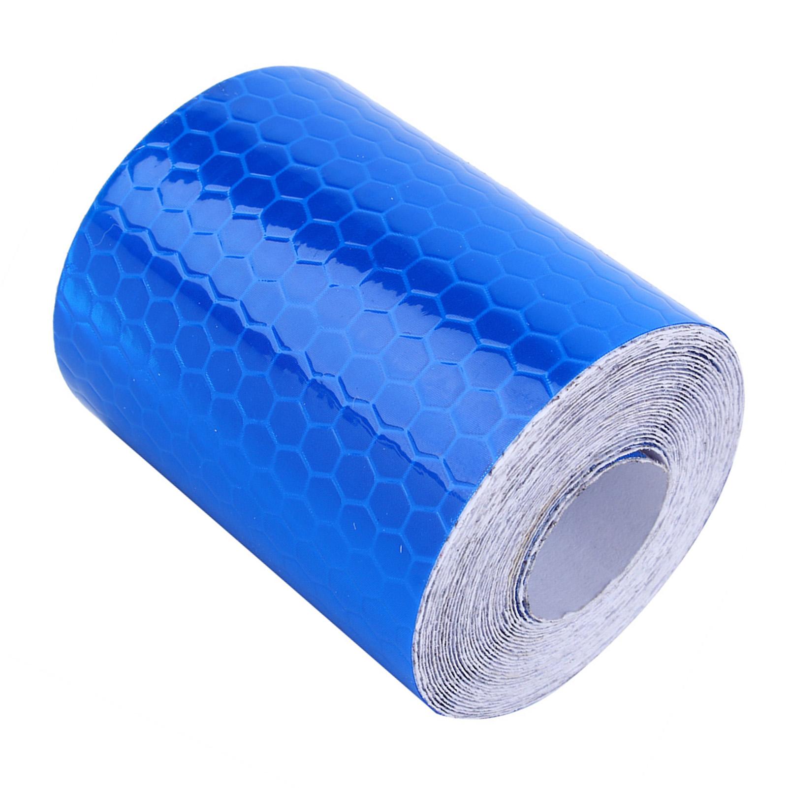 

Reflective Warning Stickers Roll, 5 Colors, Reflective in Dark Night, PVC Material, for Parking Spaces and Ars